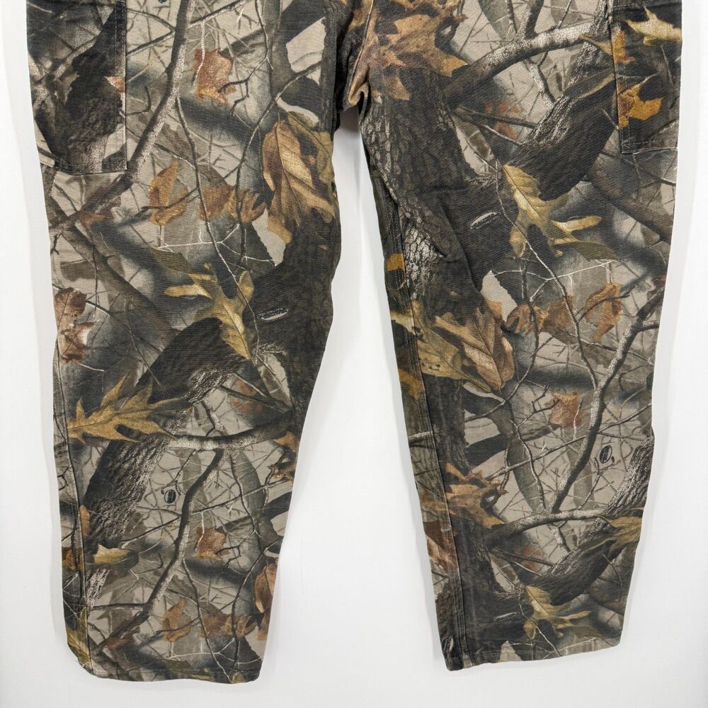 Carhartt B188 CMO Pants Mens 40x32 Realtree Hardwood Camo Carpenter Vintage Y2K - Picture 8 of 12